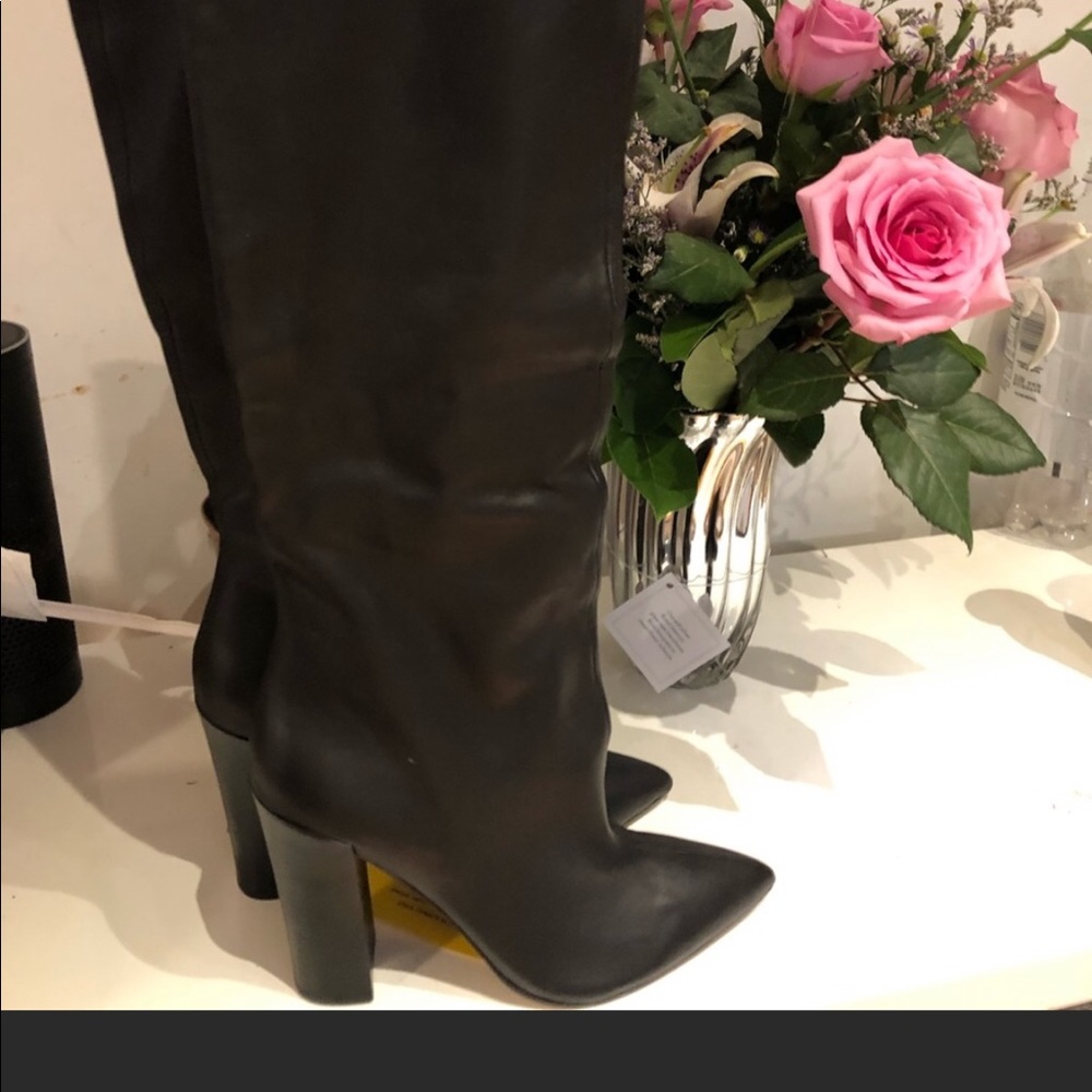 DOLCE VITA LEATHER KNEE-HIGH BOOTS